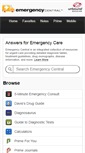 Mobile Screenshot of emergency.unboundmedicine.com
